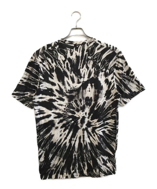 DSQUARED2（ディースクエアード）DSQUARED2 (ディースクエアード) 半袖カットソー ブラック×ホワイト サイズ:Mの古着・服飾アイテム