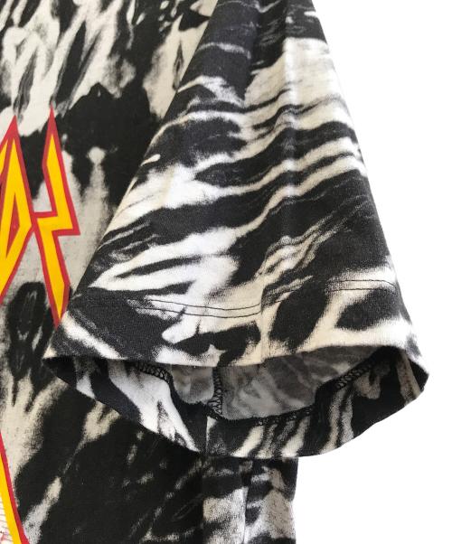 DSQUARED2（ディースクエアード）DSQUARED2 (ディースクエアード) 半袖カットソー ブラック×ホワイト サイズ:Mの古着・服飾アイテム