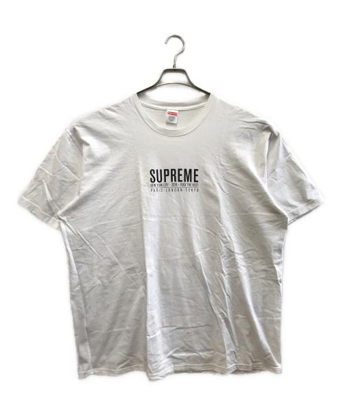 SUPREME（シュプリーム）Supreme (シュプリーム) 半袖Tシャツ ホワイト サイズ:XXLの古着・服飾アイテム