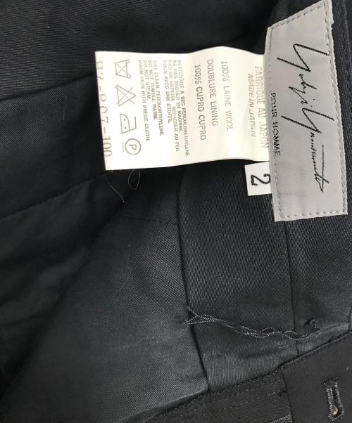 YOHJI YAMAMOTO（ヨウジヤマモト）YOHJI YAMAMOTO (ヨウジヤマモト) セットアップスーツ ブラック サイズ:2の古着・服飾アイテム