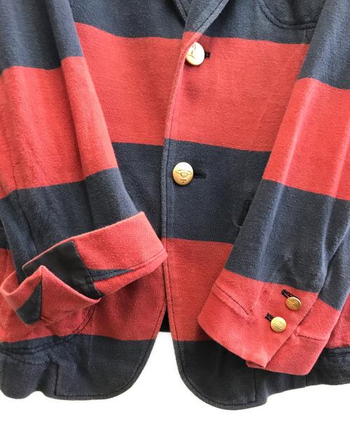 Vivienne Westwood（ヴィヴィアンウエストウッド）Vivienne Westwood (ヴィヴィアンウエストウッド) 2Pテーラードジャケット レッド×ネイビー サイズ:46の古着・服飾アイテム