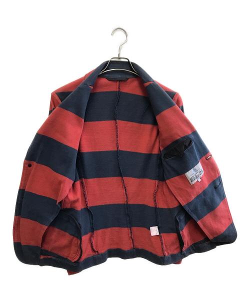 Vivienne Westwood（ヴィヴィアンウエストウッド）Vivienne Westwood (ヴィヴィアンウエストウッド) 2Pテーラードジャケット レッド×ネイビー サイズ:46の古着・服飾アイテム