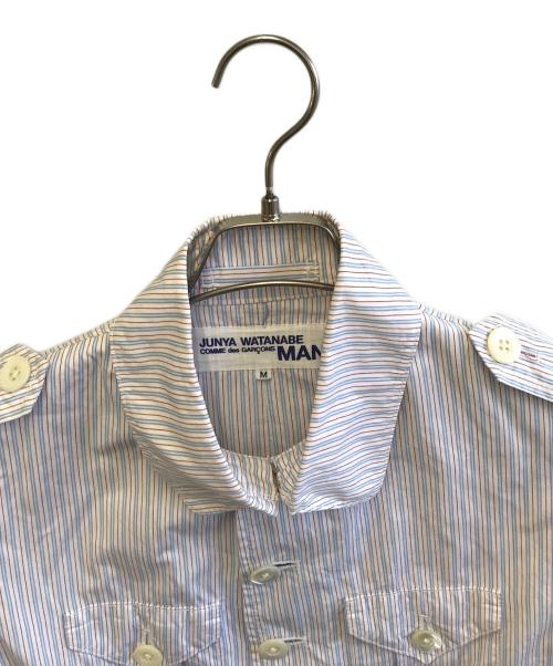 JUNYA WATANABE MAN（ジュンヤワタナベマン）JUNYA WATANABE MAN (ジュンヤワタナベマン) ジャケット ホワイト×レッド×ブルー サイズ:Mの古着・服飾アイテム