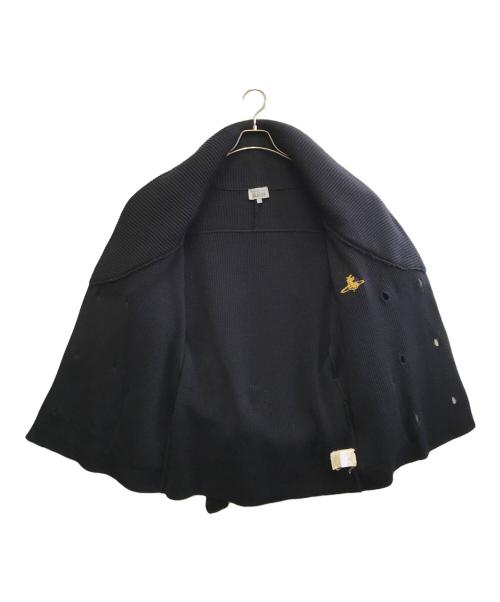 Vivienne Westwood man（ヴィヴィアン ウェストウッド マン）Vivienne Westwood man (ヴィヴィアン ウェストウッド マン) ニットジャケット ネイビー サイズ:Sの古着・服飾アイテム