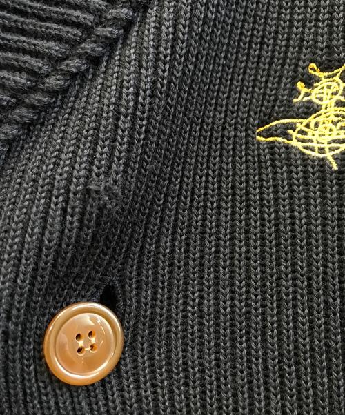 Vivienne Westwood man（ヴィヴィアン ウェストウッド マン）Vivienne Westwood man (ヴィヴィアン ウェストウッド マン) ニットジャケット ネイビー サイズ:Sの古着・服飾アイテム