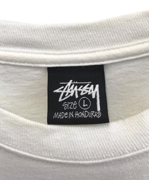 stussy（ステューシー）stussy (ステューシー) 長袖Tシャツ ホワイト サイズ:Lの古着・服飾アイテム