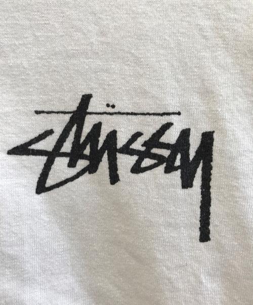 stussy（ステューシー）stussy (ステューシー) 長袖Tシャツ ホワイト サイズ:Lの古着・服飾アイテム