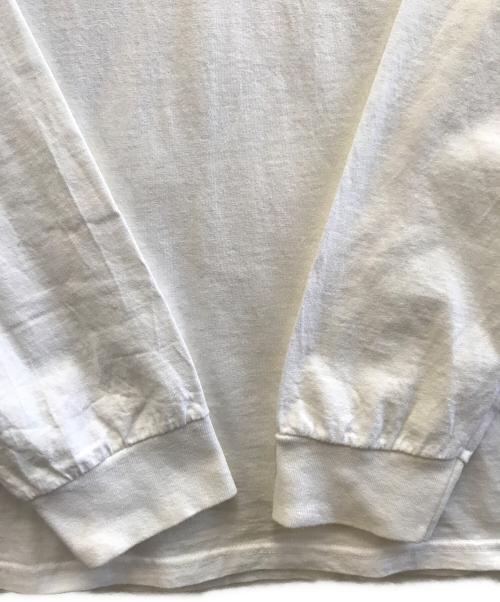 stussy（ステューシー）stussy (ステューシー) 長袖Tシャツ ホワイト サイズ:Lの古着・服飾アイテム