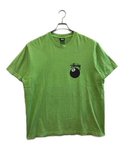 stussy（ステューシー）stussy (ステューシー) 半袖Tシャツ グリーン サイズ:XLの古着・服飾アイテム
