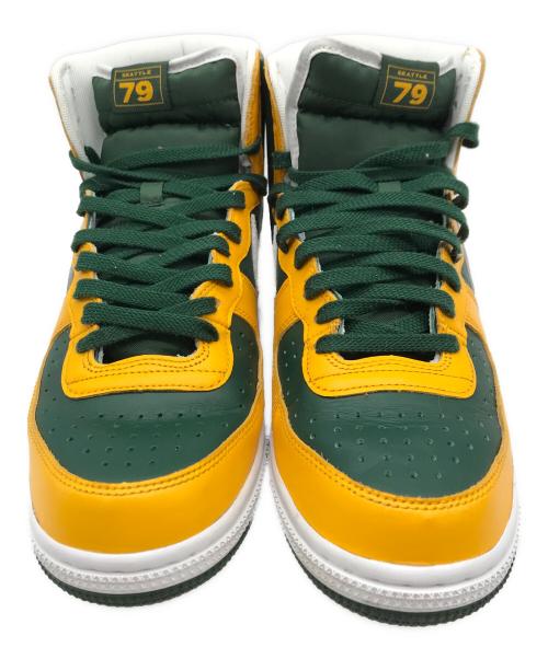 NIKE（ナイキ）NIKE (ナイキ) スニーカー グリーン×ホワイト サイズ:27.5の古着・服飾アイテム