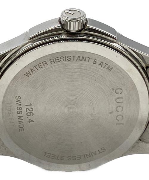 GUCCI（グッチ）GUCCI (グッチ) 腕時計 ブラックの古着・服飾アイテム