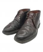 Aldenオールデン）の古着「チャッカブーツ」｜ブラウン