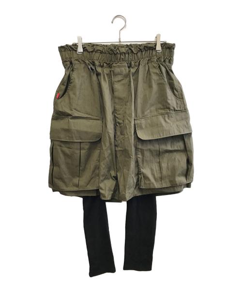 VIRGO（ヴァルゴ）VIRGO (ヴァルゴ) カーゴハーフパンツ グリーン サイズ:4の古着・服飾アイテム