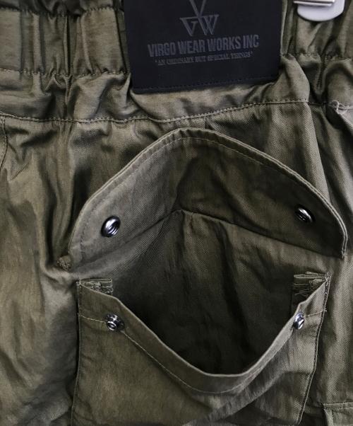 VIRGO（ヴァルゴ）VIRGO (ヴァルゴ) カーゴハーフパンツ グリーン サイズ:4の古着・服飾アイテム
