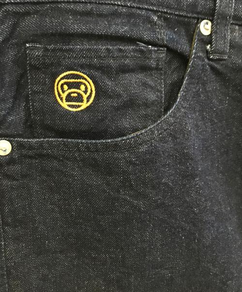A BATHING APE（ア ベイシング エイプ）A BATHING APE (ア ベイシング エイプ) デニムパンツ インディゴ サイズ:Mの古着・服飾アイテム