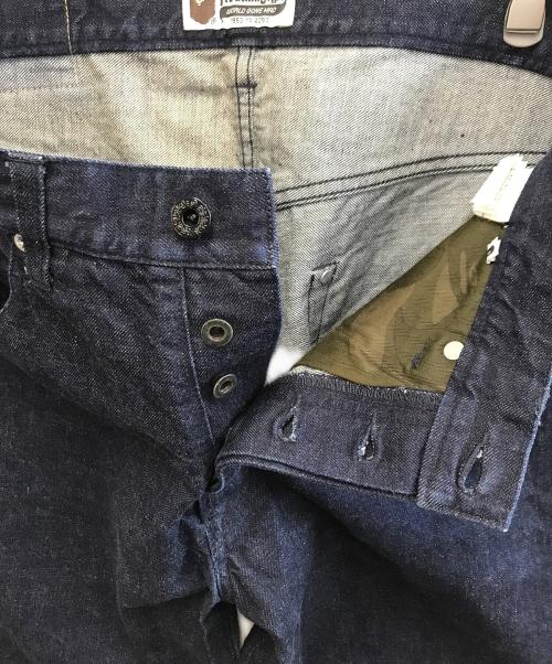 A BATHING APE（ア ベイシング エイプ）A BATHING APE (ア ベイシング エイプ) デニムパンツ インディゴ サイズ:Mの古着・服飾アイテム