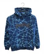 SUPPLIERサプライヤー）の古着「パーカー」｜ブルー×スカイブルー