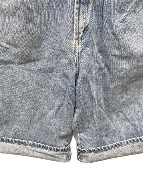 MARITHE+FRANCOIS GIRBAUD（マリテフランソワジルボー）MARITHE+FRANCOIS GIRBAUD (マリテフランソワジルボー) ハーフデニムパンツ スカイブルー サイズ:33の古着・服飾アイテム