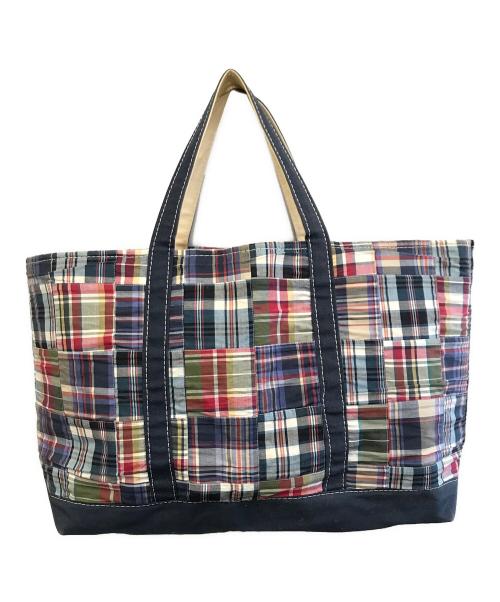 L.L.Bean（エルエルビーン）L.L.Bean (エルエルビーン) パッチワークトートバッグ マルチカラーの古着・服飾アイテム