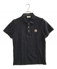 正規品　未使用　モンクレール　MONCLER ポロシャツ S ブラック MONCLER（モンクレール） ブラック 22年 MAGLIA POLO MANICA CORTA