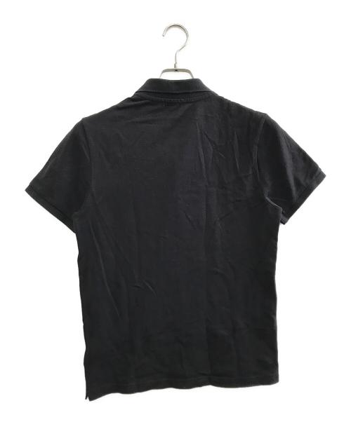 MONCLER（モンクレール）MONCLER (モンクレール) 半袖ポロシャツ ブラック サイズ:Sの古着・服飾アイテム