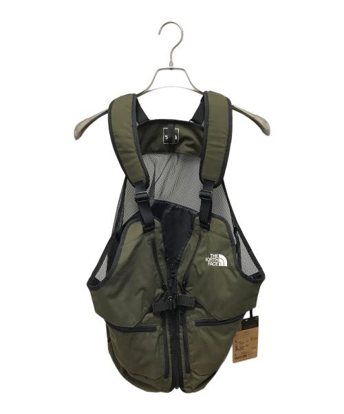 THE NORTH FACE（ザ ノース フェイス）THE NORTH FACE (ザ ノース フェイス) ギアメッシュベスト カーキ サイズ:Lの古着・服飾アイテム