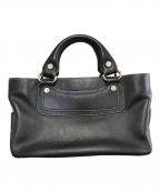 CELINEセリーヌ）の古着「ハンドバッグ」｜ブラック