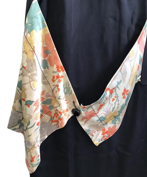 CELINE（セリーヌ）CELINE (セリーヌ) ノースリーブ・キャミソールワンピース ブラック×マルチカラー サイズ:36の古着・服飾アイテム