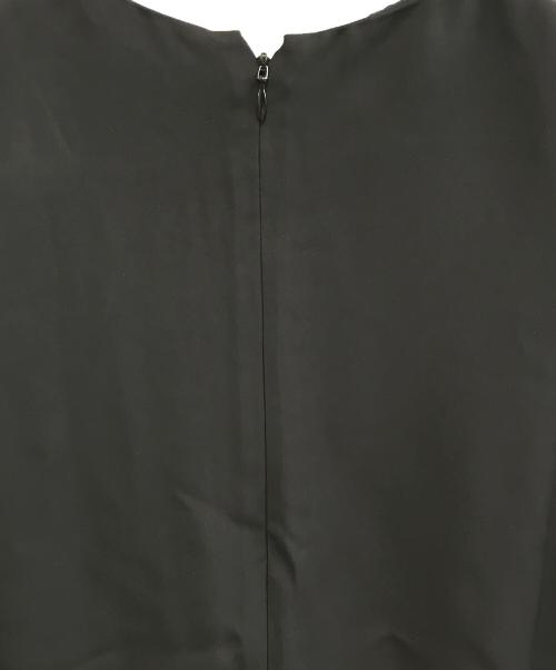 CELINE（セリーヌ）CELINE (セリーヌ) ノースリーブ・キャミソールワンピース ブラック×マルチカラー サイズ:36の古着・服飾アイテム