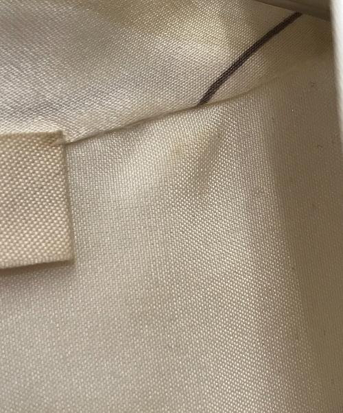 CELINE（セリーヌ）CELINE (セリーヌ) ノースリーブブラウス ベージュ×ブラック サイズ:36の古着・服飾アイテム