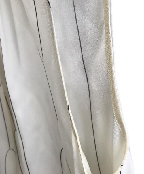 CELINE（セリーヌ）CELINE (セリーヌ) ノースリーブブラウス ベージュ×ブラック サイズ:36の古着・服飾アイテム