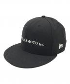 YOHJI YAMAMOTOヨウジヤマモト）の古着「キャップ」｜ブラック