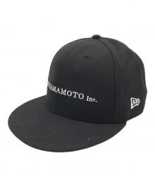 YOHJI YAMAMOTO（ヨウジヤマモト）の古着「キャップ」｜ブラック