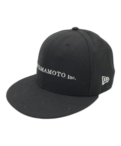 YOHJI YAMAMOTO（ヨウジヤマモト）YOHJI YAMAMOTO (ヨウジヤマモト) キャップ ブラックの古着・服飾アイテム
