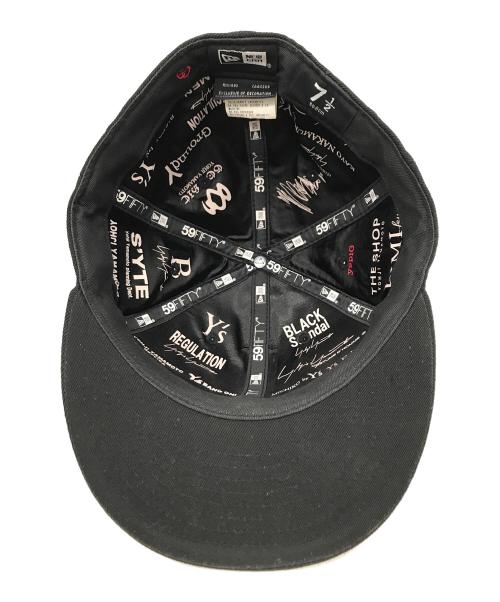 YOHJI YAMAMOTO（ヨウジヤマモト）YOHJI YAMAMOTO (ヨウジヤマモト) キャップ ブラックの古着・服飾アイテム