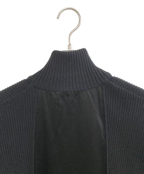 DES PRES（デ プレ）DES PRES (デ プレ) コットンポリエステルコイルヤーンコンビ ジップアップブルゾン インディゴ サイズ:Fの古着・服飾アイテム