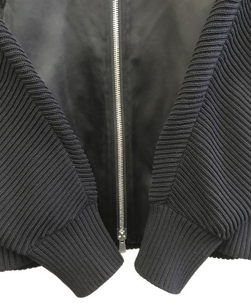 DES PRES（デ プレ）DES PRES (デ プレ) コットンポリエステルコイルヤーンコンビ ジップアップブルゾン インディゴ サイズ:Fの古着・服飾アイテム