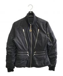 DIESEL（ディーゼル）の古着「リバーシブルダウンジャケット」｜ブラック