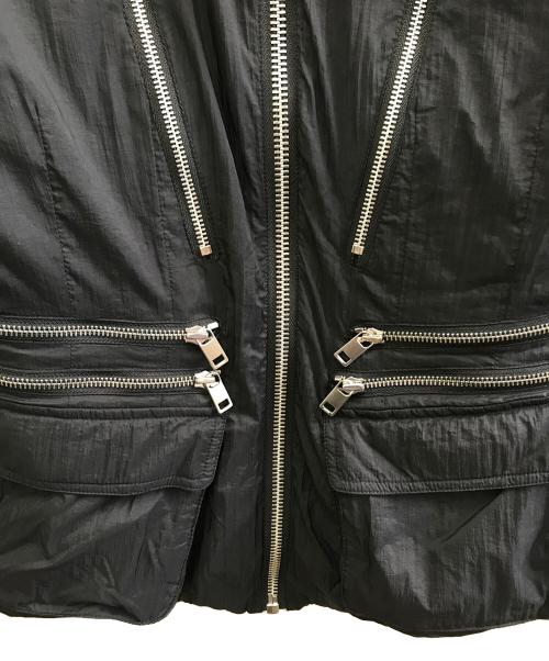 DIESEL（ディーゼル）DIESEL (ディーゼル) リバーシブルダウンジャケット ブラック サイズ:Mの古着・服飾アイテム