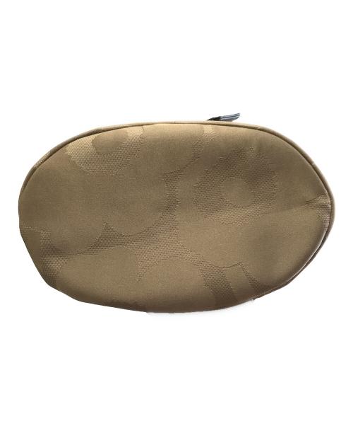 marimekko（マリメッコ）marimekko (マリメッコ) ショルダーバッグ ベージュ×ブラック 未使用品の古着・服飾アイテム