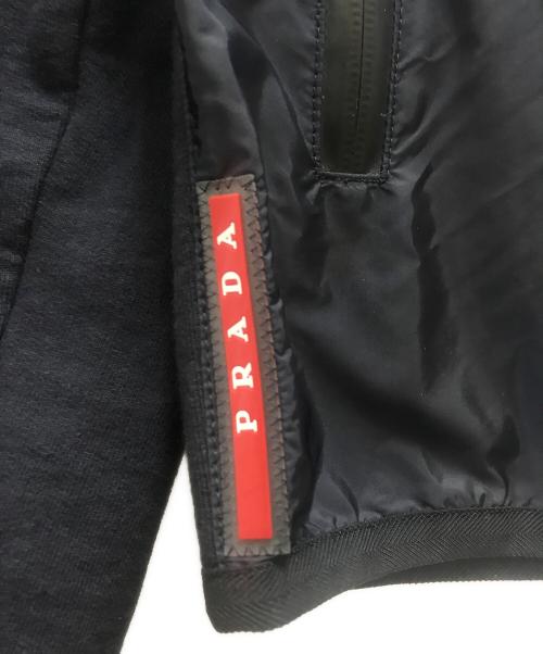 PRADA（プラダ）PRADA (プラダ) ジップパーカー ネイビー サイズ:Mの古着・服飾アイテム