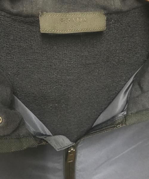 PRADA（プラダ）PRADA (プラダ) ジップパーカー ネイビー サイズ:Mの古着・服飾アイテム
