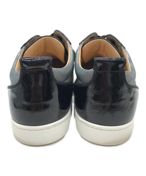Christian Louboutin（クリスチャン・ルブタン）Christian Louboutin (クリスチャン・ルブタン) スニーカー シルバーカラー×ブラック サイズ:40 1/2の古着・服飾アイテム