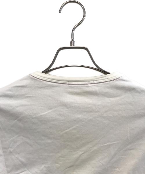 MONCLER（モンクレール）MONCLER (モンクレール) 半袖カットソー ホワイト サイズ:Mの古着・服飾アイテム