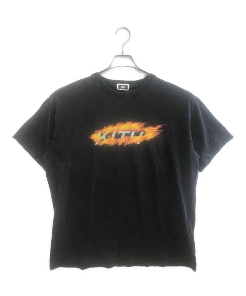 KITH（キス）KITH (キス) 半袖カットソー ブラック サイズ:L 未使用品の古着・服飾アイテム