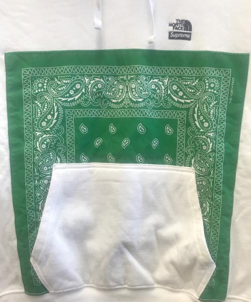 SUPREME（シュプリーム）SUPREME (シュプリーム) THE NORTH FACE (ザ ノース フェイス) パーカー ホワイト サイズ:US L  ASIA XLの古着・服飾アイテム
