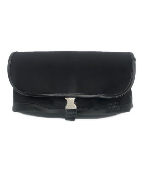 PORTER（ポーター）PORTER (ポーター) sac's bar (サックスバー) ウエストバッグ ブラックの古着・服飾アイテム