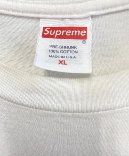 SUPREME（シュプリーム）SUPREME (シュプリーム) 半袖カットソー ホワイト サイズ:XLの古着・服飾アイテム