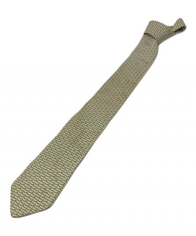 レア　Salvatore Ferragamo　フェラガモ　ネクタイ　グリーン 中古・古着通販】Salvatore Ferragamo (サルヴァトーレ フェラガモ