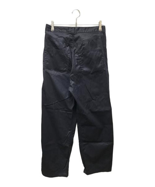 AP STUDIO（エーピーストゥディオ）AP STUDIO (エーピーストゥディオ) アシンメトリーチノパンツ ネイビー サイズ:36の古着・服飾アイテム